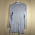 Kettlewell Sz S Long Open Front Wrap Cardigan Periwinkle Blue Photo 1