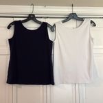 Lands' End  100% cotton scoop neck tank bundle size small/MP Photo 8