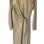 Who What Wear Who‎ What Wear Metallic Dress Photo 0