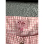 Lisa Says Gah Womens Rosa Tank in Light Pink Gingham size S Cottagecore Bohemian Photo 2