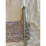 Forever 21 Purple Crop Top Lavender Cheetah Leopard Women's Medium Sports Bra Photo 3