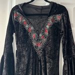 Womens Flare Sleeve Renaissance Dress Cosplay Costume Victorian Dress Black Size undefined Photo 1