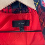 J.Crew Womens Excursion Down Puffer Vest Tartan Plaid Zip Front Mock Neck XS Photo 6