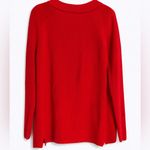 Talbots  Pima Sabrina Sweater – Red – 100% Pima Cotton – Size Large Photo 1