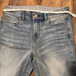 White House | Black Market  Sz 2 Women's Beaded Ankle Mid Rise Skinny Crop Jeans Photo 7