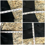 SNAP womens Black Tulip Teired Mini Bodycon Strapless Dress LBD L Holiday HOCO Size L Photo 2