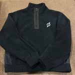 Peloton  Women’s Black 1/4 Zip Black Fleece Jacket Photo 0