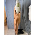 FP Movement Hot Shot Onesie L Toasted Coconut Slouchy Jumpsuit Comfy Loungewear Orange Size L Photo 1