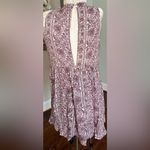 Addie Tunic Purple Floral size M Photo 3