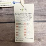 Koru Swimwear Tan Nude White Bandeau Bikini Top NWT Medium No Padding Swirl Bow Photo 9