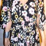 Cupcakes and Cashmere Black Floral Romper S Photo 1