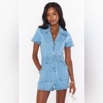 Show Me Your Mumu  Outlaw Romper In Light Tide Photo 7