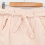 SO Blush Pink Cargo Jogger Pants Womens Belted Elastic Waist Comfort Size 16 Plus Photo 2