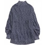 American Eagle AE Aerie Hits The Spot Mockneck Blue Fresh Bright NWT Size Small Photo 1