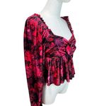 Chelsea and Violet Velveteen Cropped Blouse | NWT | Size S Photo 1