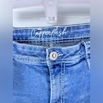 COPPER FLASH Women’s Paisley Embellished Embroidered Curvy Bootcut Jeans Blue Size 12 Photo 5