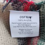 Plaid Wrap with Fringe One Size Tan, Green, and Red Plaid Preppy Wrap Tan Photo 3