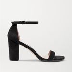 Stuart Weitzman Nearly Nude Suede Leather Sandals, Size 10 New w/o Box $750 Photo 1