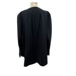 Spanx  Perfect Collarless Blazer Jacket Ponte Knit Black Plus Size 2X Photo 10