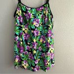 Freshwater Skirted Swimsuit‎ Size 26W NWT Blue Photo 1