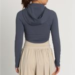 GOLD HINGE STORM ATHLETIC HOODIE JACKET NWT L Gray Size L Photo 2