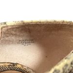 Modern Vintage Chunky High Heels‎ Womens 37.5 Snake Embossed Studs Leather Black Size 7 Photo 10