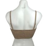 Aritzia Wilfred Beige Cami Camisole Sleeveless Spaghetti Strap Crop Tank Bra Top Photo 1