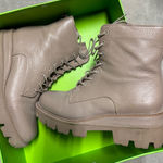 Sam Edelman Taupe Combat Boots Photo 0