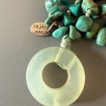 Sajen Turquoise / Jade Multi Strand Bracelet Blue Photo 3