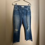 Mother Superior The Insider Crop Step Chew Jeans Sz 28 Better When Its‎ Wrong Blue Photo 2