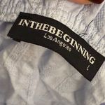 In the Beginning  Women’s Light Blue Off Shoulder Smocked Dress Size L Photo 2