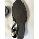 Women’s Vaneli Platform Sandal Black Microfiber Slingback Strap Shoes Sz 8 Photo 3