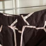 ESCADA Mocca Brown & White Woven Giraffe Photo 3