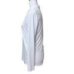 KJUS Women Scotscraig Polo Long Sleeve White Golf Shirt Lost Tree 38/M Sport Fit Size M Photo 1
