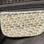 Maxine Couture Mamba Hobo Snakeskin Embossed Leather Handbag Photo 6