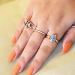 Fierce Skull Mask Ring Silver Photo 3