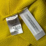 Loft  Women’s Square Neckline Knit Yellow Criss Cross Sweater Tank Size Large Photo 8