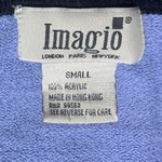 Imagio Womens Blue Cardigan Small Photo 2