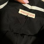 Rebecca Taylor  Black Leopard Printed Shorts Eyelet Trim- Size 2 Photo 4