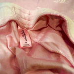 Juicy Couture NWT baby pink velvet lounge wear/PJS with jc logo all over M Photo 10