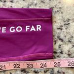Lululemon X Peloton Women Together We Go Far Fast Free Legging Fuchsia Sz 4 NWOT Pink Photo 10