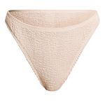 Pretty Little Thing Crinkle Tanga Bikini Bottom White XS NWT IN PACKAGE Photo 3