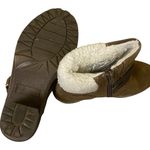 White Mountain Joker Taupe Suede Heeled Ankle New Condition Photo 5