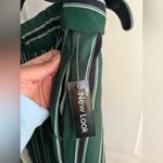 New Look NWT- Women’s Green Striped Wide-Leg Pants Belted SIZE 1X Photo 3