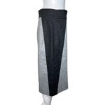 Classiques Entier  Skirt Womens 4 Gray A-Line Midi Career‎ Neutral Minimalist Photo 1