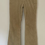 PacSun Women’s  Tan Corduroy Low Rise Boot Cut Pants Size 24 Photo 0