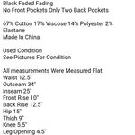  Jeans Size 5S W27 L26 Hollister High Rise Jean Legging Stretch Denim Women's Jeans Black Photo 5