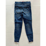 Spanx  Jeans Women’s Small Petite Jeggings Distressed Raw Hem Ankle Pull On Photo 3