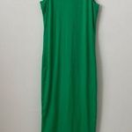 Good American  Kelly Green Midi Dress Size: 1 Photo 0