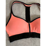 PINK - Victoria's Secret Women's  Ultimate Push-Up Sports Bra S Coral Black Photo 2